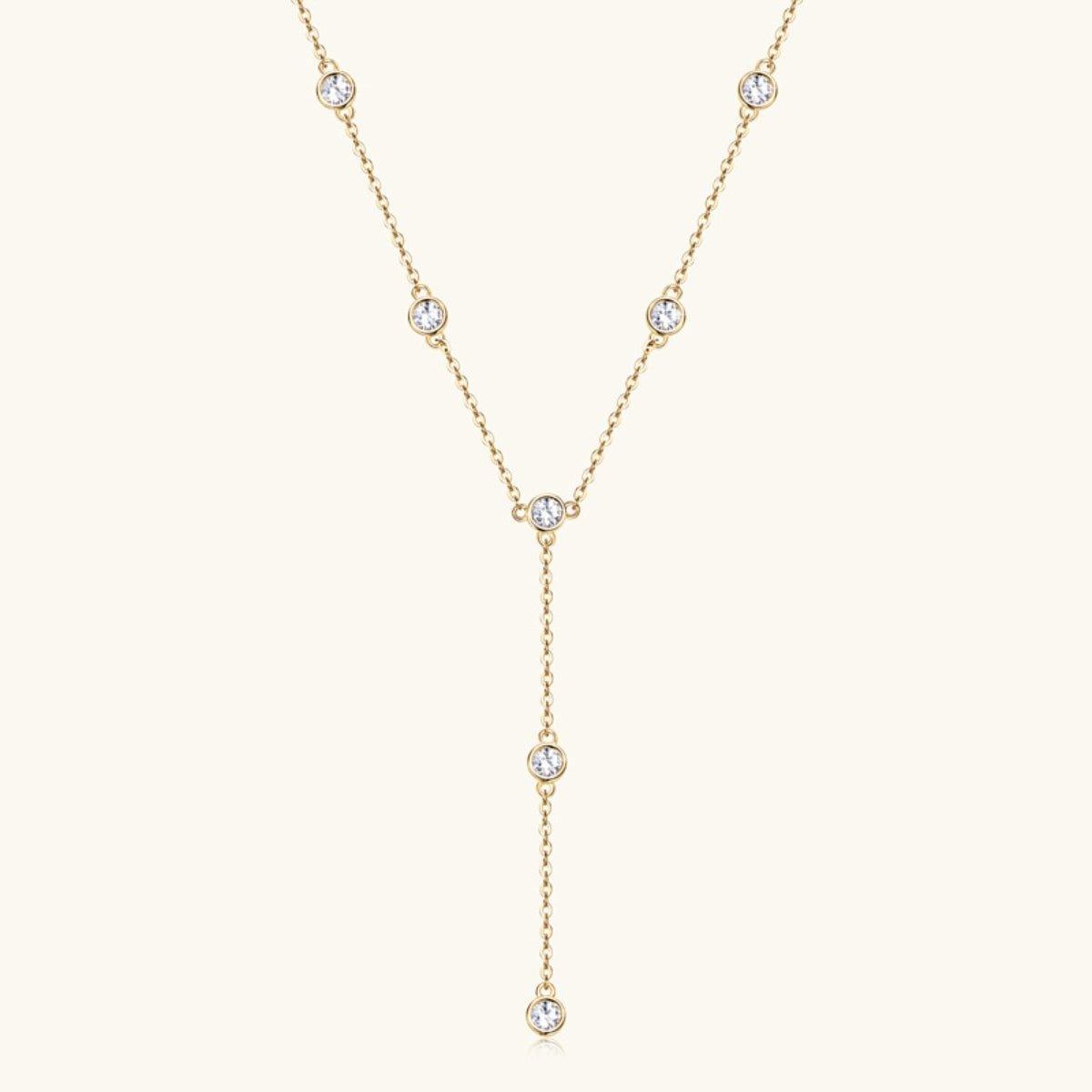 1.1 Carat Moissanite 925 Sterling Silver Necklace - Admiresty