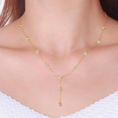 1.1 Carat Moissanite 925 Sterling Silver Necklace - Admiresty