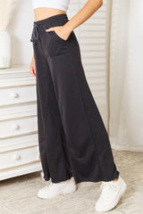 Basic Bae Wide Leg Pocketed Pants - Admiresty
